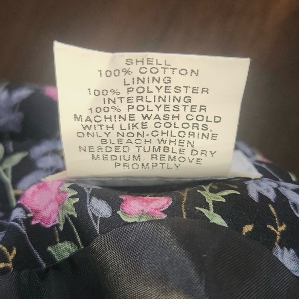 HW NEW YORK Floral Midi Dress - Pink and Black - Picture 8 of 9